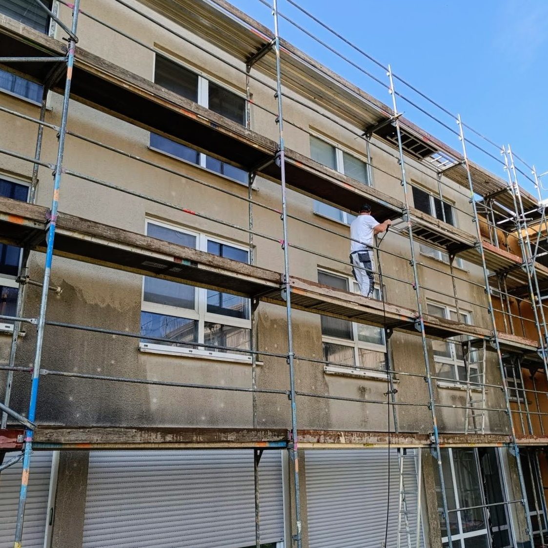 Fassade Reinigung Kärchern